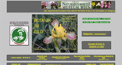 Desktop Screenshot of flora.nhm-wien.ac.at